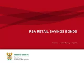 RSA RETAIL SAVINGS BONDS