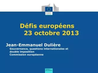d fis europ ens 23 octobre 2013
