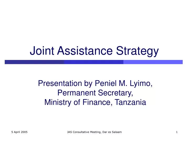 joint assistance strategy