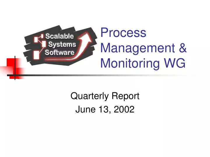 process management monitoring wg