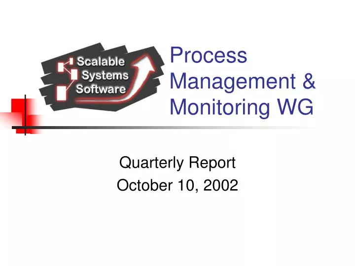 process management monitoring wg
