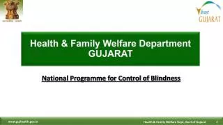 National Programme for Control of Blindness