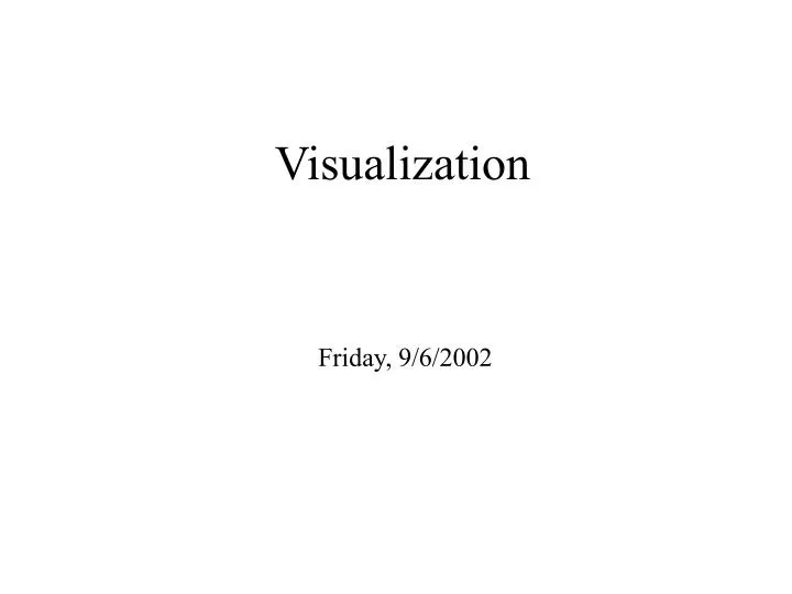 visualization