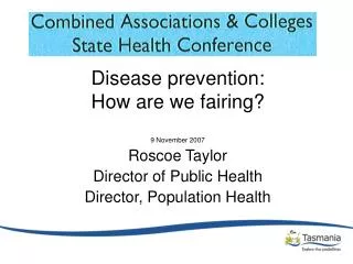 Disease prevention: How are we fairing?