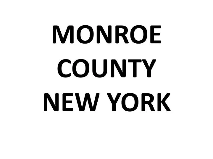 monroe county new york