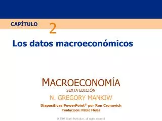 los datos macroecon mico s