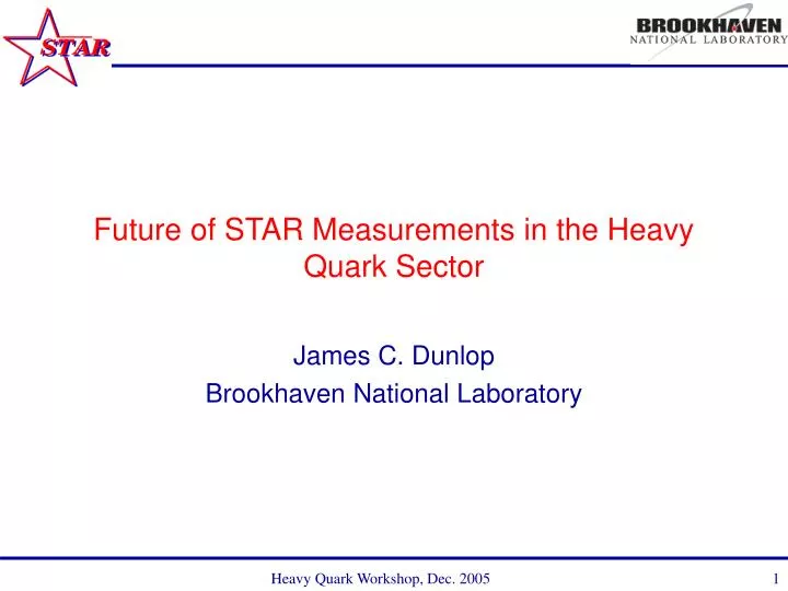 future of star measurements in the heavy quark sector
