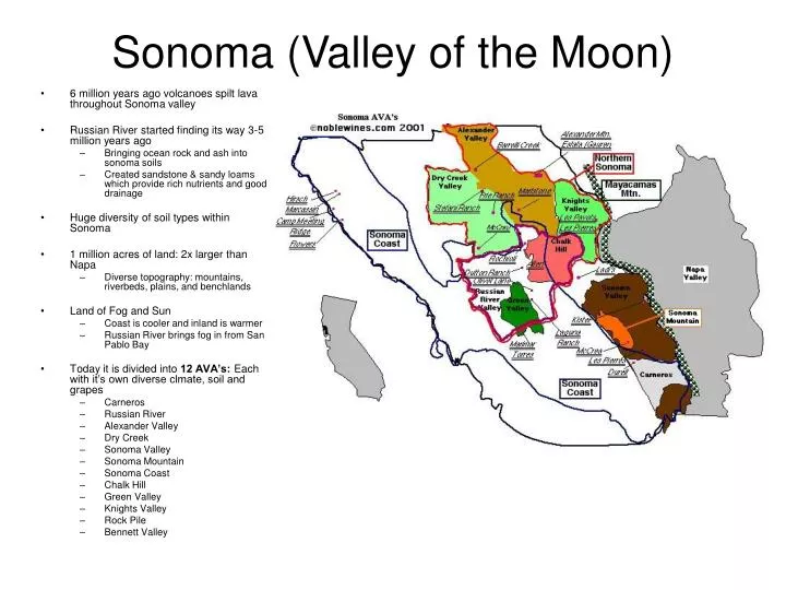 sonoma valley of the moon