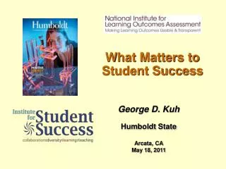 What Matters to Student Success