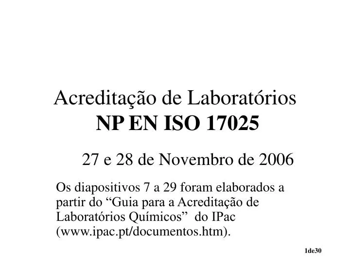 acredita o de laborat rios np en iso 17025