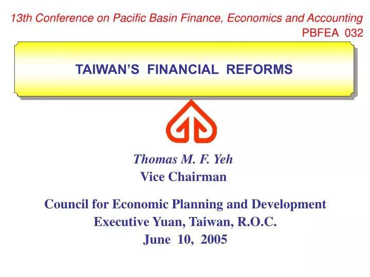 council for economic planning and development executive yuan taiwan r o c june 10 2005