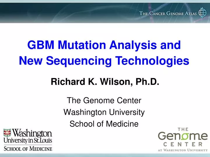 the genome center washington university school of medicine