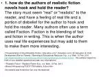 Crafting Realistic Fiction: Engaging Readers Through Life-Like Narratives - slide 1