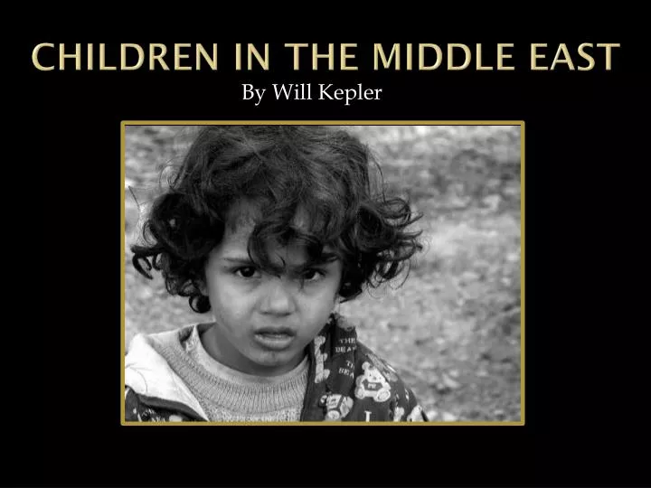 children in the middle east
