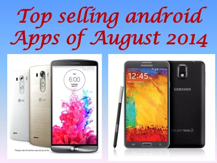 top selling android apps of august 2014