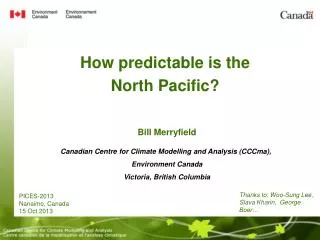 How predictable is the North Pacific?