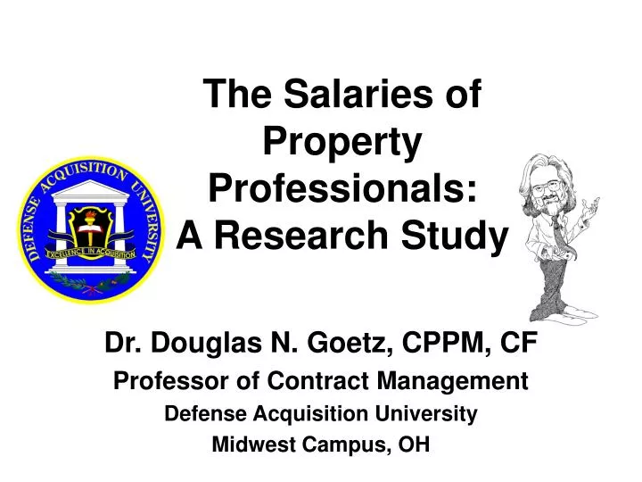 the salaries of property professionals a research study