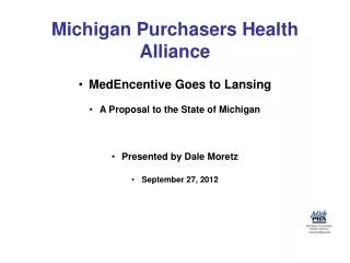 Michigan Purchasers Health Alliance