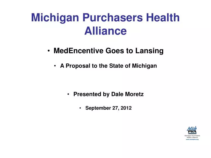 michigan purchasers health alliance