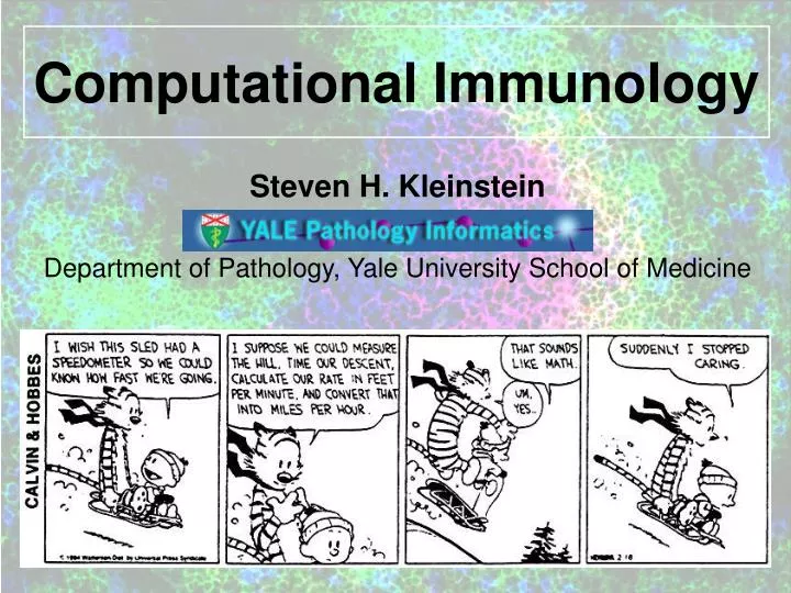 computational immunology