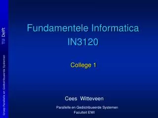 fundamentele informatica in3120