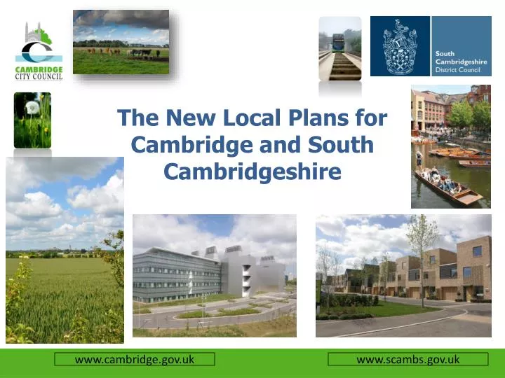 the new local plans for cambridge and south cambridgeshire
