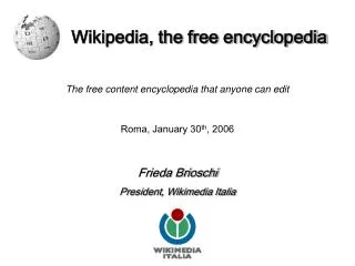 Wikipedia, the free encyclopedia