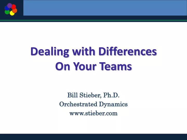dealing with differences on your teams