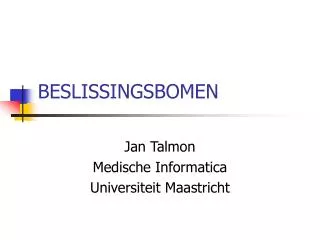 beslissingsbomen
