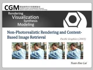 Non-Photorealistic Rendering and Content-Based Image Retrieval