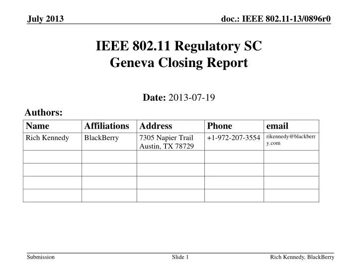 ieee 802 11 regulatory sc geneva closing report