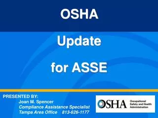OSHA Update for ASSE