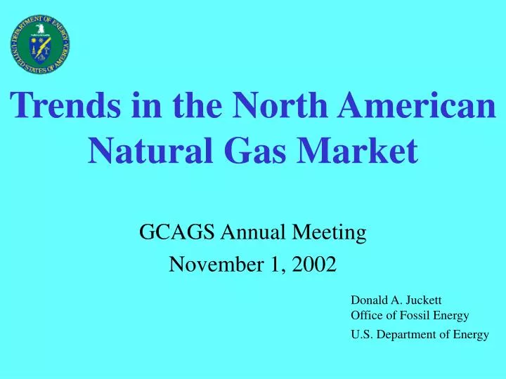 trends in the north american natural gas market
