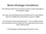 Beam Blockage Simulations for Low-Elevation Angles at NPOL Locations - slide 1