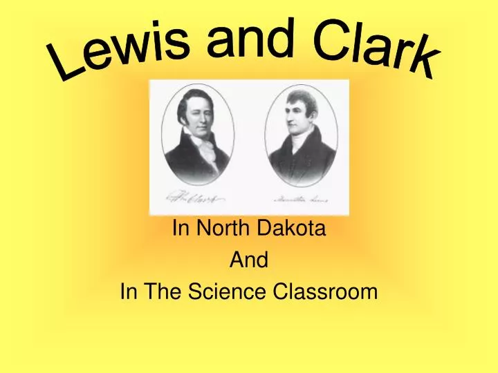 in north dakota and in the science classroom