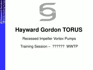 Hayward Gordon TORUS
