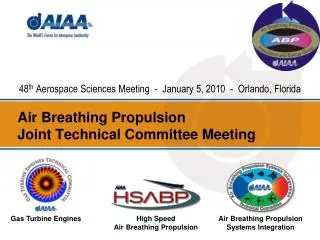 Air Breathing Propulsion Joint Technical Committee Meeting