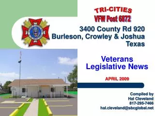 3400 County Rd 920 Burleson, Crowley &amp; Joshua Texas