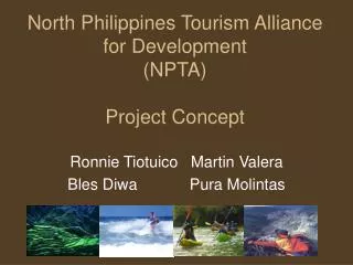 North Philippines Tourism Alliance for Development (NPTA) Project Concept