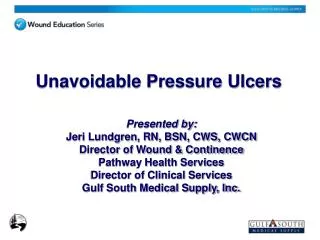 Unavoidable Pressure Ulcers