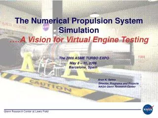 The NPSS Vision