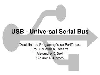 usb universal serial bus
