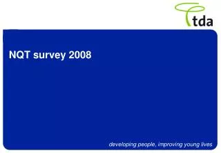 NQT survey 2008