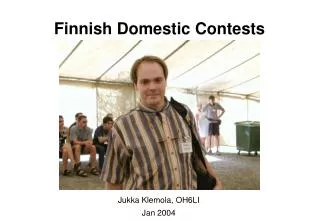 Finnish Domestic Contests
