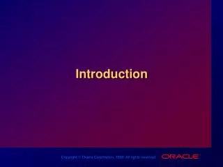 Introduction