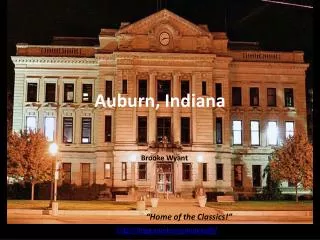 Auburn, Indiana