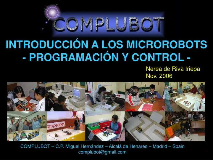 introducci n a los microrobots programaci n y control