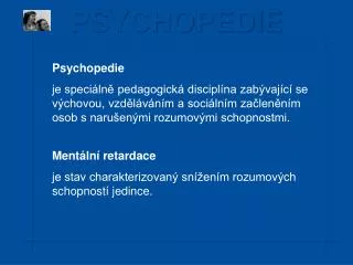 PSYCHOPEDIE