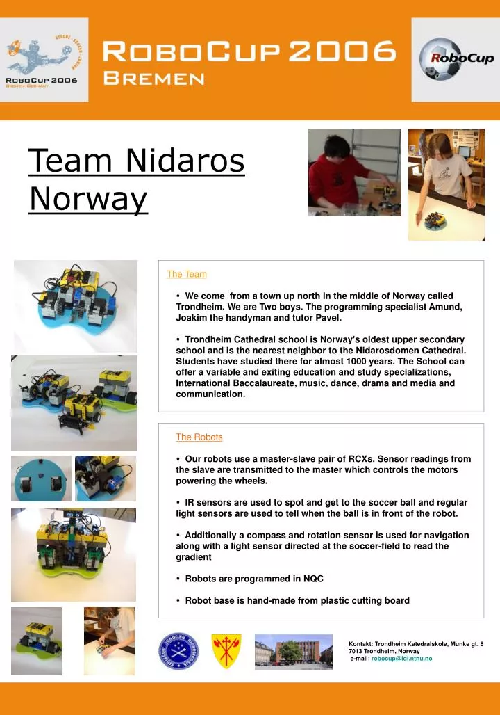 team nidaros norway