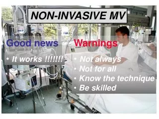 NON-INVASIVE MV